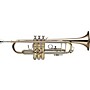 Levante LV-TR6305 Bb Professional Trumpet with Monel Valves - Gold Brass Clear Lacquer Gold Brass Bell