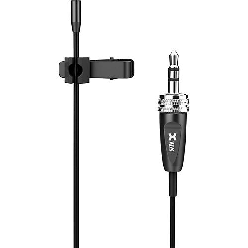 XVive LV2 Miniature Omnidirectional Lavalier Microphone for Wireless Transmitter Black
