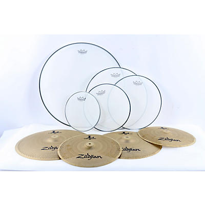 Zildjian LV468RH Low Volume Cymbal Pack With Remo Silentstroke Heads