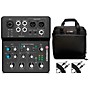 Harbinger LV7 7-Channel Analog Mixer With Gator Mixer Bag and Cables