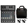 Harbinger LV8 8-Channel Analog Mixer With Gator Mixer Bag and Cables