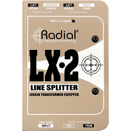 Radial Engineering LX-2 Line-Level Splitter and Attenuator Condition 1 - Mint
