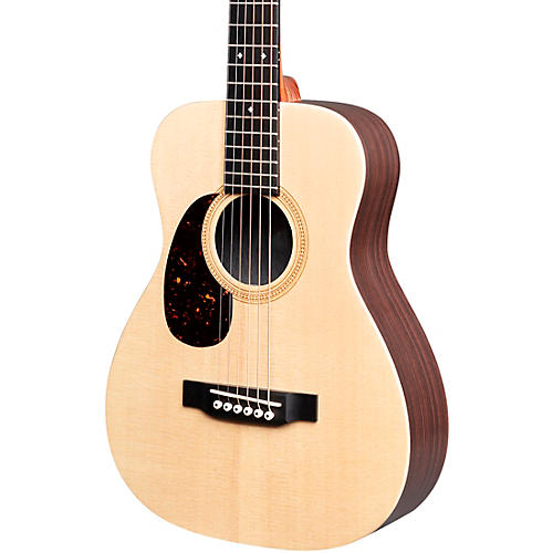 Martin LX1REL Little Martin With Rosewood HPL Left-Handed Acoustic-Electric Guitar Natural