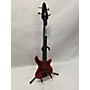 Used Rogue LX200B Series III Electric Bass Guitar Chrome Red