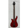 Used Rogue LX200B Series III Electric Bass Guitar Red