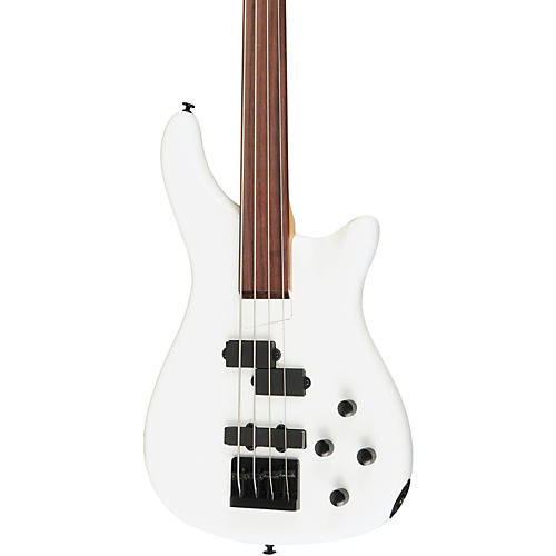 Rogue LX200BF Fretless Series III Electric Bass Guitar Condition 1 - Mint Pearl White