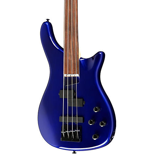 Rogue LX200BF Fretless Series III Electric Bass Guitar Condition 2 - Blemished Metallic Blue 194744351969