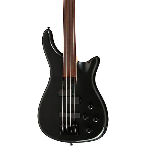 Rogue LX200BF Fretless Series III Electric Bass Guitar Pearl Black