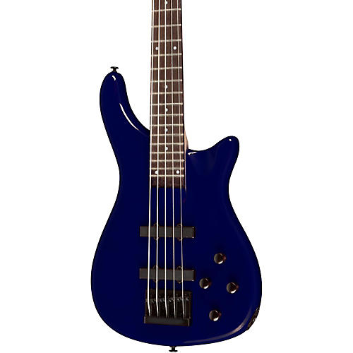 Rogue LX205B 5-String Series III Electric Bass Guitar Condition 1 - Mint Metallic Blue
