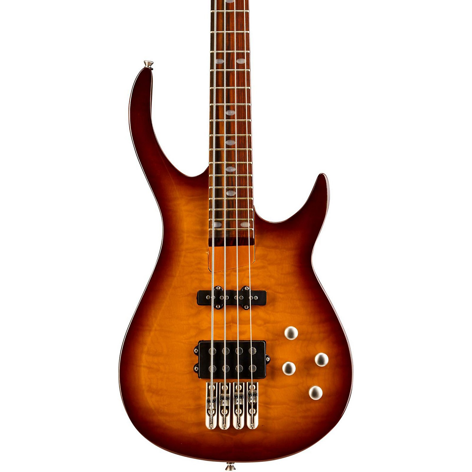 Rogue LX400 Series III Pro Electric Bass Guitar Sunset Burst Musician's Friend