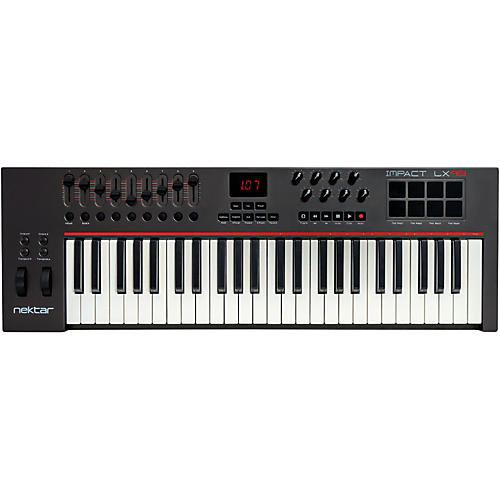 LX49 49-Key USB MIDI Controller Keyboard