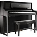 Roland LX706 Premium Digital Upright Piano With Bench Polished EbonyCharcoal Black