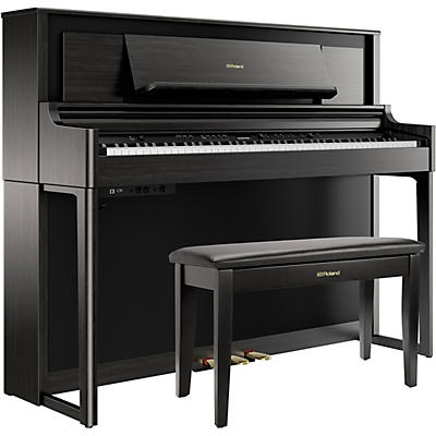 Roland LX706 Premium Digital Upright Piano With Bench