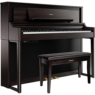 Roland LX706 Premium Digital Upright Piano With Bench