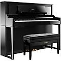 Roland LX706 Premium Digital Upright Piano With Bench Charcoal BlackPolished Ebony