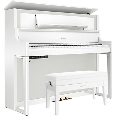 Roland LX708 Premium Digital Upright Piano With Bench