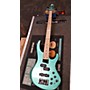 Used MTD LYNN KELLER 432 Electric Bass Guitar Lake Placid Blue