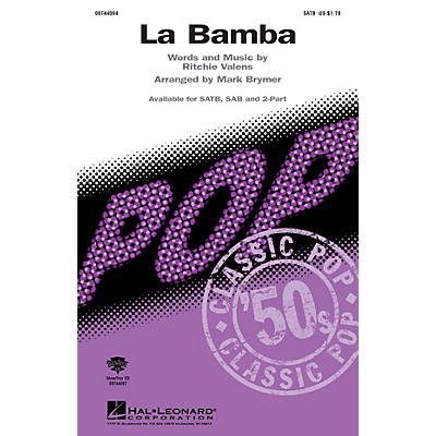 Hal Leonard La Bamba ShowTrax CD Arranged by Mark Brymer