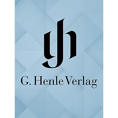 G. Henle Verlag La Canterina - Intermezzo in Musica Henle Edition Series Hardcover