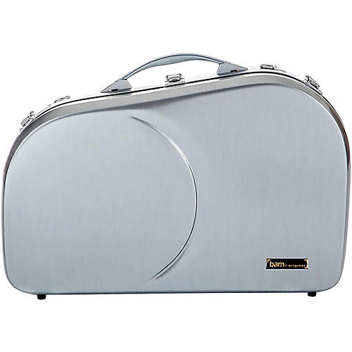 Bam La Defense Hightech Detachable Bell French Horn Case Brushed Aluminum