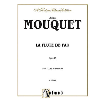 Alfred La Flute de Pan Op. 15 for Flute By Jules Mouquet Book