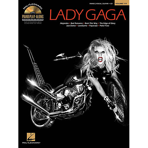 Lady Gaga - Piano Play-Along Volume 119 Book/CD