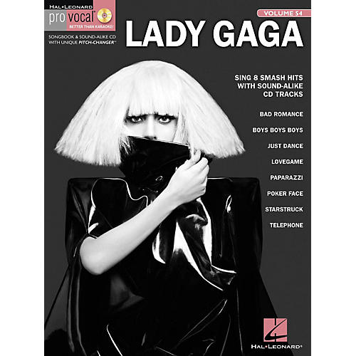 Lady Gaga - Pro Vocal Women's Edition, Volume 54 Songbook