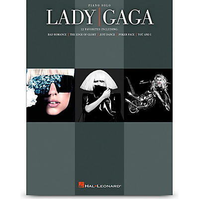 Hal Leonard Lady Gaga Piano Solo Songbook