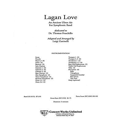 Hal Leonard Lagan Love Full Score Full Score