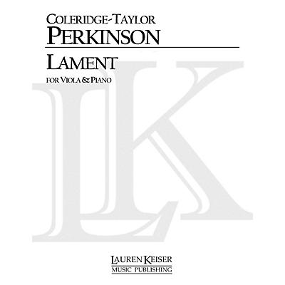 Lauren Keiser Music Publishing Lament (Viola and Piano) LKM Music Series