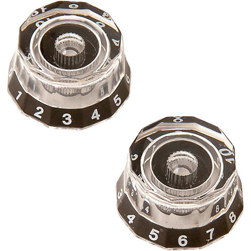 PRS Lampshade Knobs, Set of 2 Clear