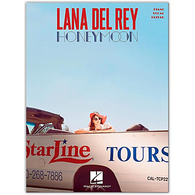Hal Leonard Lana Del Rey - Honeymoon Piano/Vocal/Guitar Songbook