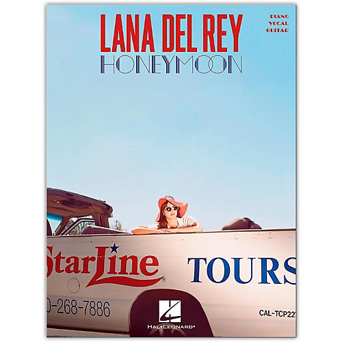 Hal Leonard Lana Del Rey - Honeymoon Piano/Vocal/Guitar Songbook