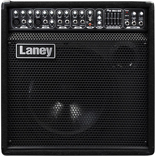 Laney AH150 Audio Hub Combo Mulit-input 5 Channels. 5-Band Master EQ & Digital Delay. 150W