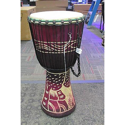 Miscellaneous Large African Djembe Djembe