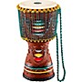 MEINL Large Artisan Edition Tongo Carved Mahogany Mali-Weave Djembe 12 in.