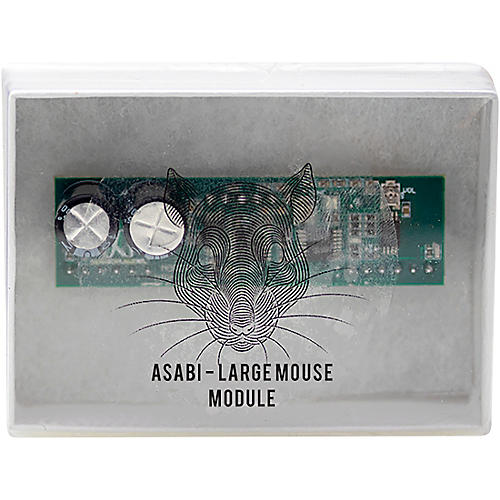 Jackson Audio Large Mouse Analog Plug-in Module for ASABI Overdrive/Distortion Pedal Black