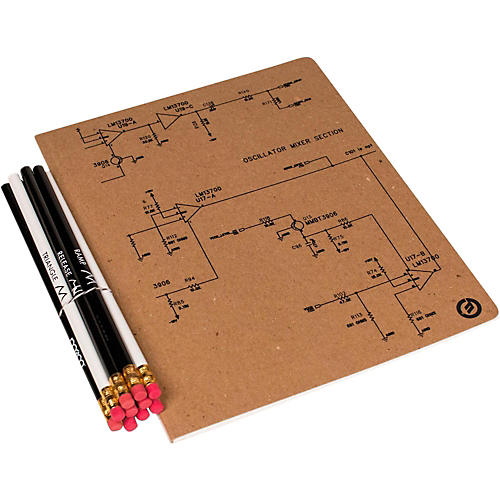 Large Notebook and Pencil Set (8X10)