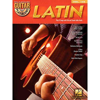 Hal Leonard Latin - Guitar Play-Along Volume 105 Book/CD