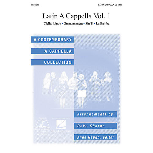 Hal Leonard Latin A Cappella Vol. 1 SATB a cappella arranged by Deke Sharon
