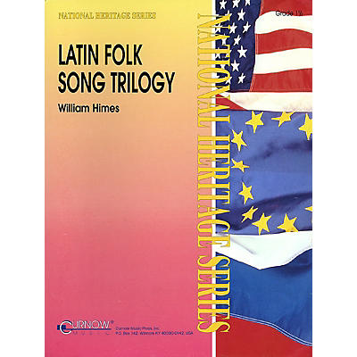 Curnow Music Latin Folk Song Trilogy (Grade 3 - Score Only) Concert Band Level 3 Arranged by William Himes