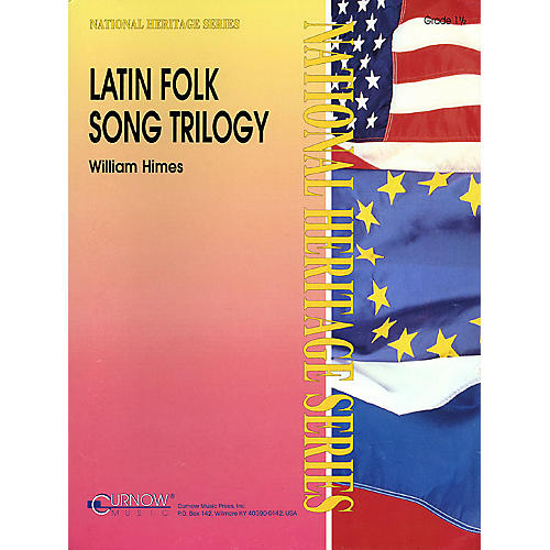 Curnow Music Latin Folk Song Trilogy (Grade 3 - Score Only) Concert Band Level 3 Arranged by William Himes