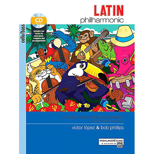 Latin Philharmonic - Cello/Bass Book & CD