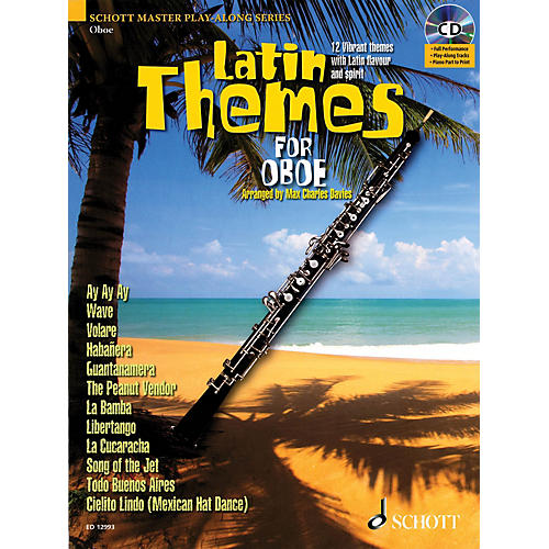 Latin Themes for Oboe Instrumental Play-Along Series BK/CD