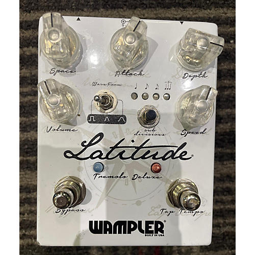 Wampler Latitude Deluxe Tremolo Effect Pedal