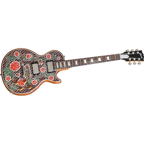 Lattice Roses Engraved Les Paul Special Electric Guitar