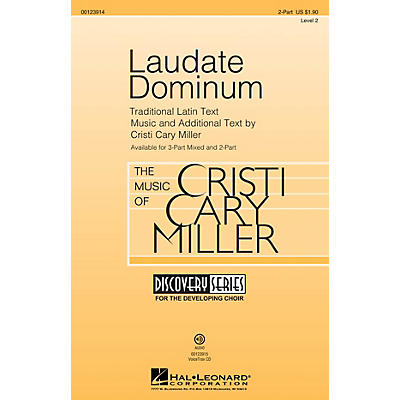 Hal Leonard Laudate Dominum (Discovery Level 2) 2-Part composed by Cristi Cary Miller