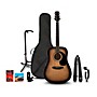 Mitchell Launch D100 Dreadnought Acoustic Guitar Deluxe Pack - Sunburst