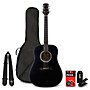 Mitchell Launch D100 Dreadnought Acoustic Guitar Pack Black