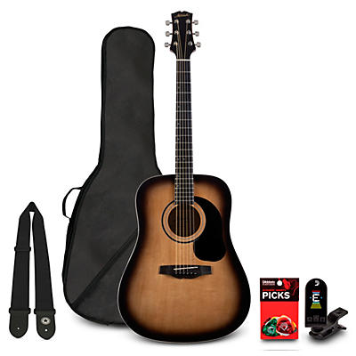 Mitchell Launch D100 Dreadnought Acoustic Guitar Pack